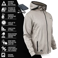 ActionHeat Men's 5V Slim Fit Battery Heated Hoodie