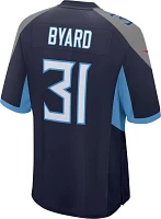 Nike Men's Tennessee Titans Kevin Byard #31 Navy Game Jersey