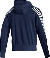 adidas Men's Fresno State Bulldogs Navy Fashion Full Zip Hoodie