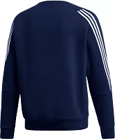 adidas Men's UT San Antonio Roadrunners Blue 3-Stripe Crew Pullover Sweatshirt