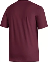 adidas Men's Texas A&M Aggies Maroon Baseball Fresh T-Shirt