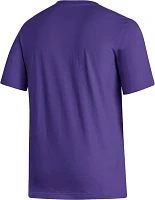 adidas Men's East Carolina Pirates Purple Amplifier T-Shirt