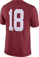 Nike Men's Alabama Crimson Tide #18 Dri-FIT Game Football Jersey