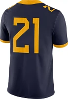 Nike Men's West Virginia Mountaineers #21 Blue Dri-FIT Game Football Jersey