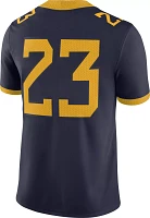 Nike Men's West Virginia Mountaineers #23 Blue Dri-FIT Game Football Jersey