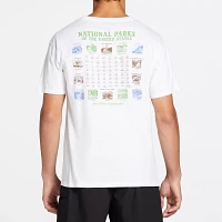 Parks Project Adult Pictogram National Parks Short Sleeve T-Shirt