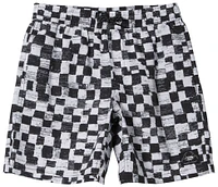 Quiksilver Boys' Everyday Checkers 15” Elastic Waist Volley Shorts