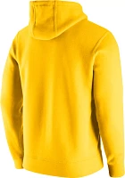 Nike Men's Michigan Wolverines Maize Club Fleece Pullover Hoodie