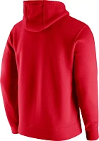 Nike Men's Ohio State Buckeyes Scarlet Club Fleece Pullover Hoodie