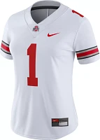 Nike Women's Ohio State Buckeyes #1 Dri-FIT Game Football White Jersey