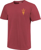 Image One Men's Arizona State Sun Devils Maroon Campus Arch T-Shirt