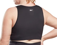 Reebok Women's Ruched Cropped Tank Top