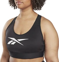 Reebok Women's Plus Size Lux Vector Racer Sports Bra