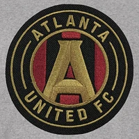 JH Design Atlanta United Black Reversible Fleece Jacket