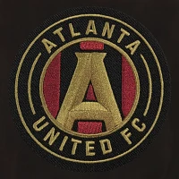 JH Design Atlanta United Black Reversible Fleece Jacket