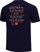 Image One Men's Auburn Tigers Blue Fight Song T-Shirt