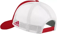 adidas Men's Chico State Wildcats Cardinal Structured Adjustable Trucker Hat