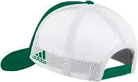 adidas Men's Utah Valley Wolverines Green Structured Adjustable Trucker Hat