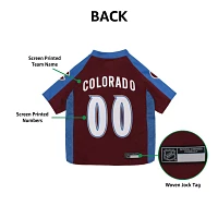 Pets First NHL Colorado Avalanche Pet Jersey