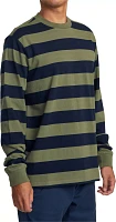 RVCA Men's Chainmail Stripe Long Sleeve Shirt