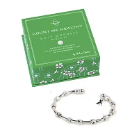 Chelsea Charles Golf Goddess Stroke Counter Bracelet with Ribbon Cause Charm