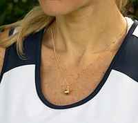 Chelsea Charles Tennis Ball Charm Necklace