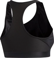 adidas Women's Alcorn State Braves Black Alphaskin Bra