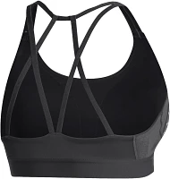 adidas Women's Nebraska Cornhuskers Black Ultimate Bra