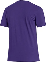 adidas Women's Alcorn State Braves Purple Amplifier T-Shirt