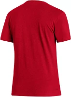 adidas Women's Eastern Washington Eagles Red Amplifier T-Shirt