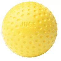 Jugs Sting-Free Dimpled Yellow Pitching Machine Baseballs - 12 Pack