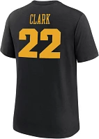 Nike Little Girls' Iowa Hawkeyes #22 Black Caitlin Clark Jersey T-Shirt