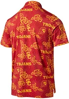 Reyn Spooner Men's USC Trojans Cardinal Performance Polo