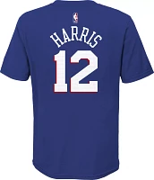 Nike Youth Philadelphia 76ers Tobias Harris #12 Blue Cotton T-Shirt