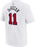 Nike Youth Chicago Bulls Demar Derozan #11 White T-Shirt