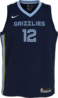 Nike Youth Memphis Grizzlies Ja Morant #12 Navy Dri-FIT Icon Jersey