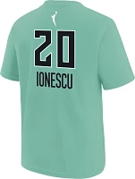 Nike Youth New York Liberty Green Sabrina Ionescu #20 Rebel T-Shirt