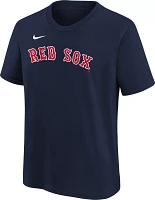 MLB Team Apparel Youth Boston Red Sox Trevor Story #10 Navy T-Shirt