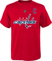 NHL Youth Washington Capitals Alexander Ovechkin #8 Red T-Shirt