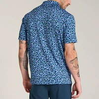 Bad Birdie Men's Ditsy Flower Golf Polo