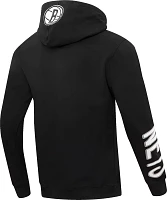 Pro Standard Men's Brooklyn Nets Black Pullover Fleece Hoodie