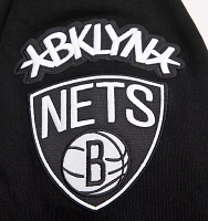 Pro Standard Men's Brooklyn Nets Black Pullover Fleece Hoodie