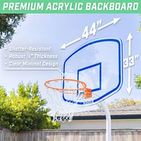 GoSports SplashHoop Elite Acrylic Backboard