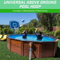 GoSports SplashHoop Above Ground Hoop Game