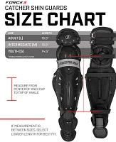 Force3 Pro Gear Intermediate Catcher Leg Guards