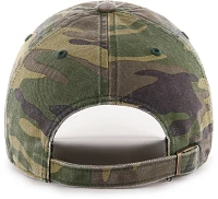 '47 Men's Boston Red Sox Camo Clean Up Adjustable Hat