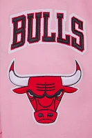 Pro Standard Men's Chicago Bulls Pink Chenille Pullover Hoodie