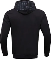 Pro Standard Men's Chicago Bulls Black Full Zip Hoodie