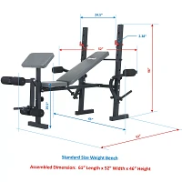 Body Champ BCB580 Standard Weight Bench