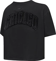 Pro Standard Women's Chicago Bulls Black Boxy T-Shirt